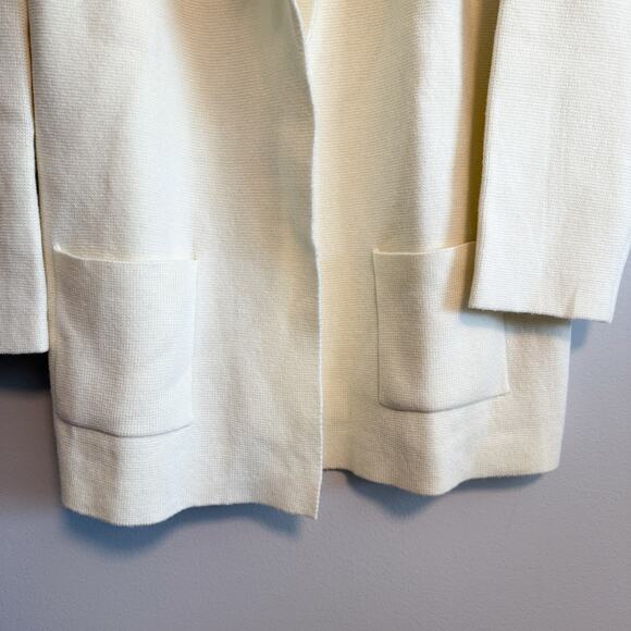 On 34th Plus Alabaster Knit Sweater Jacket Coatigan NWT Size 1X - Picture 5 of 11